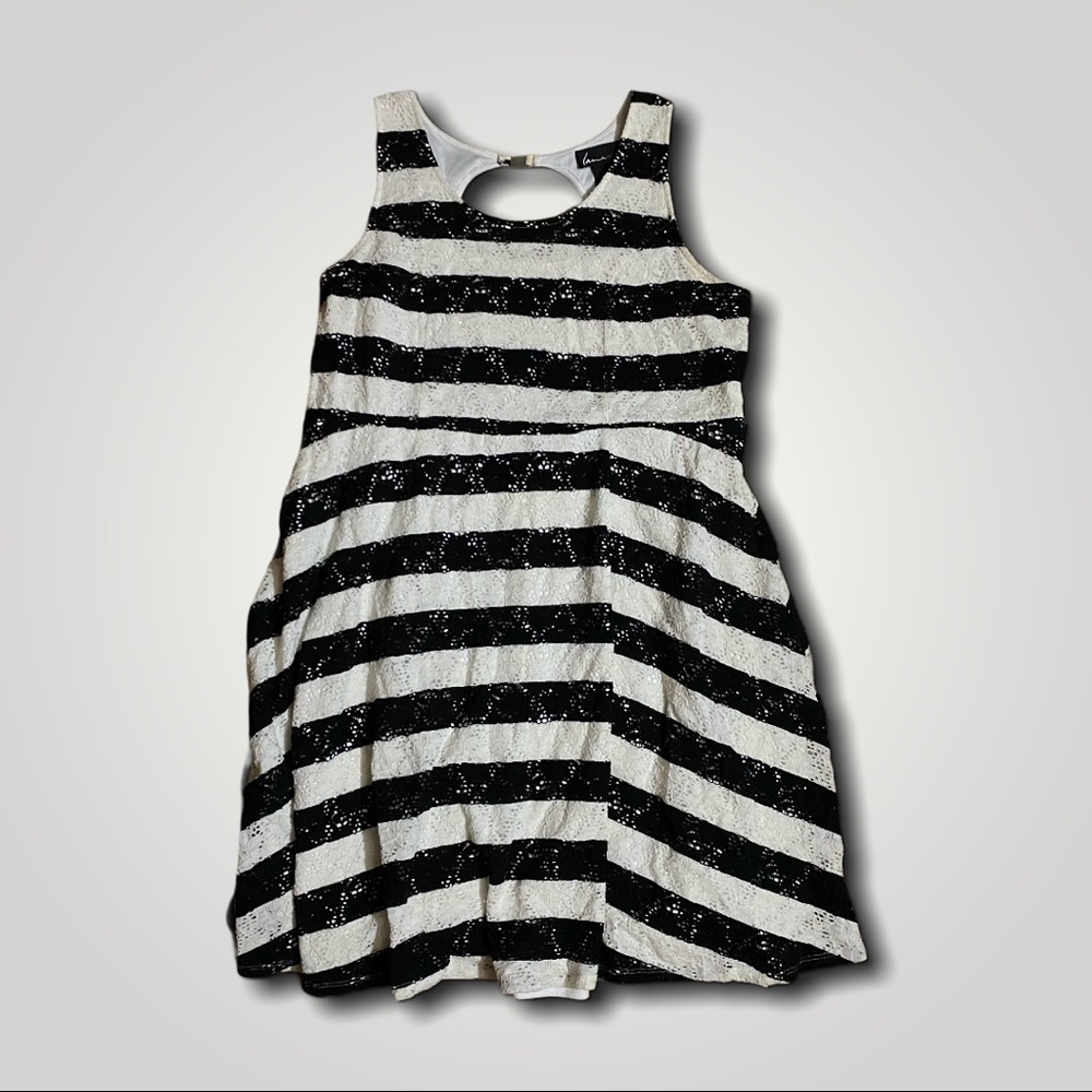 Black and White Lane Bryant dress sz 18
